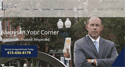 Desktop Screenshot of ericlarsenlaw.com